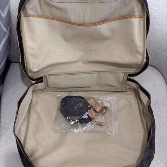 Authentic Louis Vuitton Alize 24 travel suitcase with strap weekend bag - Picture 11 of 12